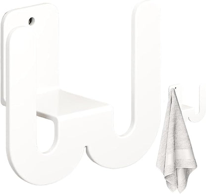 Slipper Hook Hanger - Slipper Storage Organizer Hanger, Wall Mounted Shoe Rack | Perforation- Wall Mounted Storage Hooks for Hallway, Living Room, Shoes Slipper Holder Storage Organizer