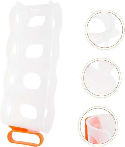Soda Can Organizer and Beverage Holder for Refrigerator Design Space-Saving Storage Bin for Cans and Drinks for Kitchen Bar and Pantry Organization