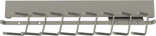 Sidelines Sidelines Sliding Tie Rack for Custom Closet Systems
