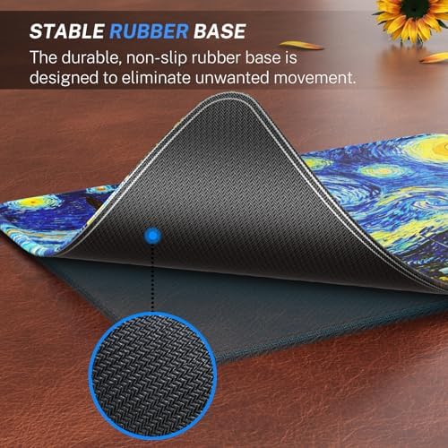 MROCO 3-Pack Mouse Pads, 30% Larger Surface, 8.5 x 11 in, Starry Night - Image 4