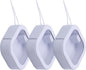 3 Pcs 3.74 * 3.74 * 1.18 in White Portable Hair Tie Organizer, Travel Hair Accessories Organizer Storage Boxes Portable Holder, Bathroom Cotton Swab Dispenser for Women/Mom