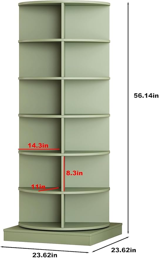 Rotating Shoe Rack Tower, 360-Degree Circular Storage Organizer for Shoes and Handbags, Vertical Space-Saving Cabinet for Entrance Hall, Independent Rotating Shoe Shelf