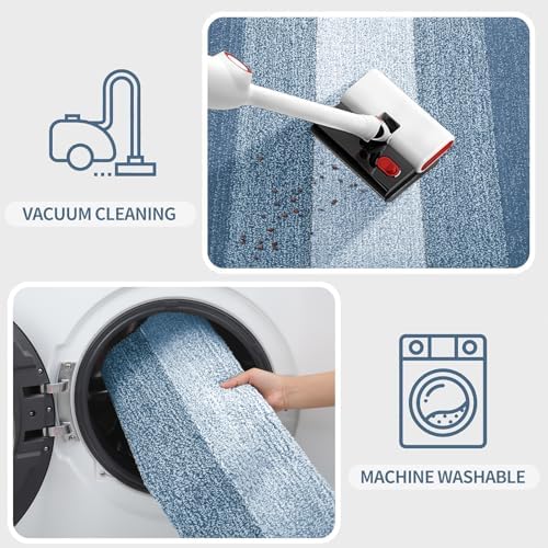 Kitinjoy Indoor Outdoor Door Mat, 44x32 Non-Slip Dirt Trapper Doormats - Image 5