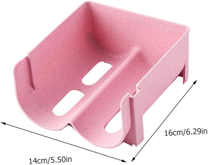 Refrigerator Bins Soda Holder for Refrigerator Fridge Drink Organizer Organizer Bin Storage Rack Stackable 3pcs