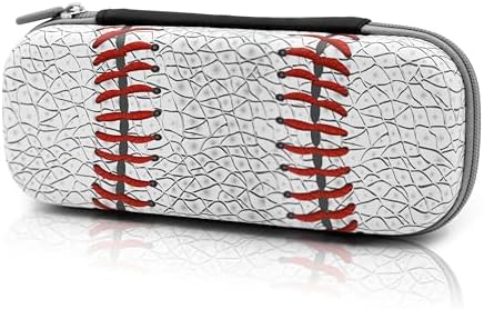 Baseball Pencil Case Zip Pencil Box Multi Pouch Holder Desk Organizer For Boys Girls School Office by SjazcYogaShortsLeggings