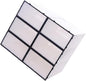 Beavorty 6pcs Stackable Shoes Storage Boxes Thickened Plastic Shoe Containers with Black Frame White Male Design for Closet and Home Organization