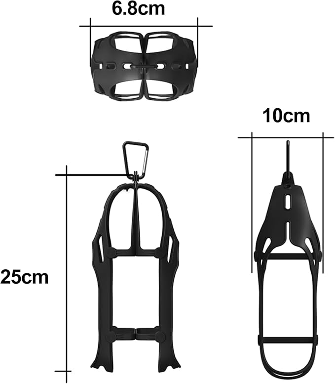 Shoe Holster,Space-Saving & Portable & Durable Pockets Hanging Shoe Organizer with Hook for Storage Mens Shoes,Also can Used as Travel Shoe Rack Hanging