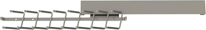 Sidelines Sidelines Sliding Tie Rack for Custom Closet Systems