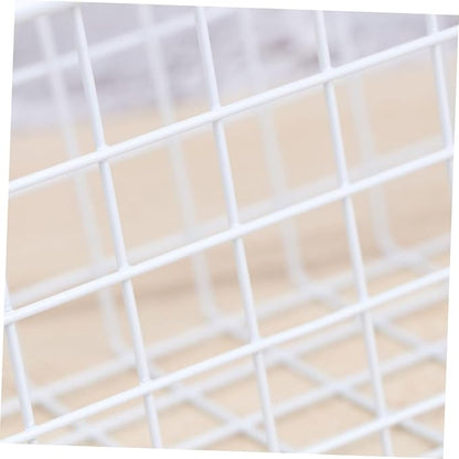 Cabinet Storage Basket over Door Hanging Rack Organizing Storage Bin Lids for Kitchen Bathroom Office