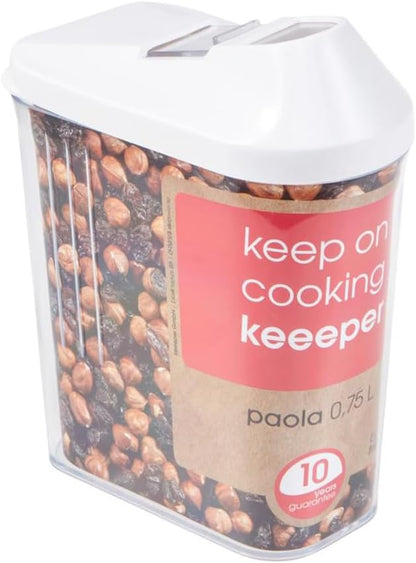 keeeper Lid for Franz Storage Box, Size: S, 35 x 21 cm, Franziska, Transparent