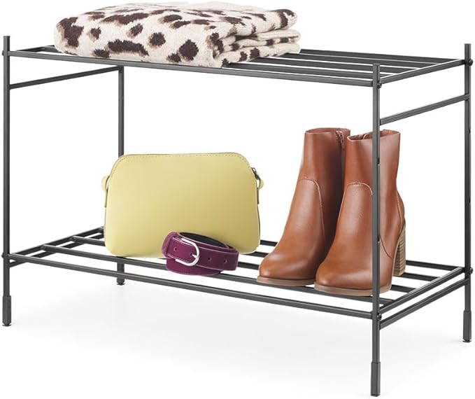 Whitmor Modular 2-Tier Stacker Shelf