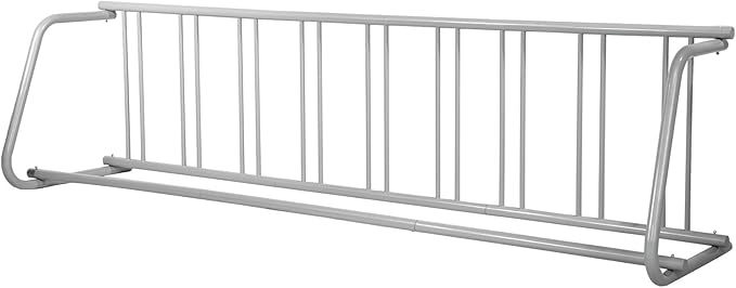 BestEquip 111" Length Floor Bike Rack, 9 Holders All-Steel Grid Bike Rack, Single-Side Storage Stand for Garages Streets Yards