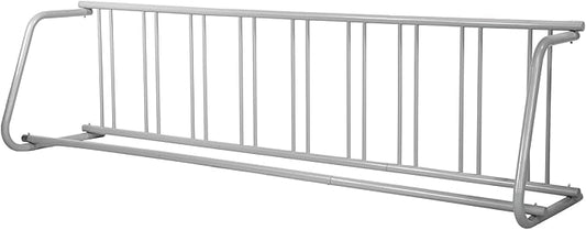 BestEquip 111" Length Floor Bike Rack, 9 Holders All-Steel Grid Bike Rack, Single-Side Storage Stand for Garages Streets Yards