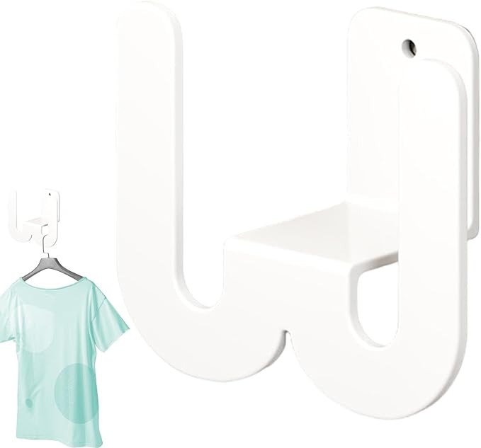 Slipper Hook Hanger - Slipper Storage Organizer Hanger, Wall Mounted Shoe Rack | Perforation- Wall Mounted Storage Hooks for Hallway, Living Room, Shoes Slipper Holder Storage Organizer
