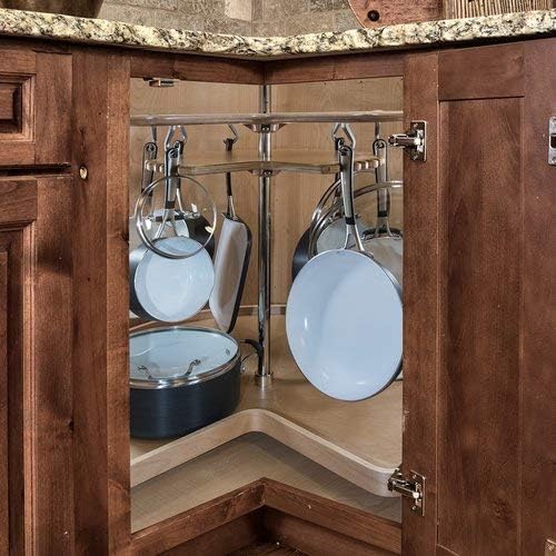 Not So Lazy Susan Cookware Organizer Maple 32"