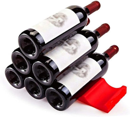 Unomor Stackable Beer Bottle Pad Fridge Storage Rack for Drink Storage Wine Rack Bottle Holder Beverage Organizer for Fridge