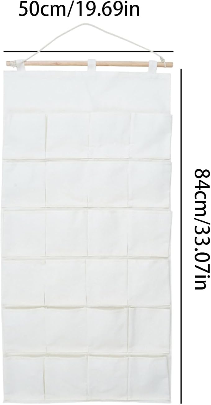Streamlineds Organization with Door Hanging Multilayer Storage Bag Suitable for Shoes Stationery Cosmetics Over the Door Organizers