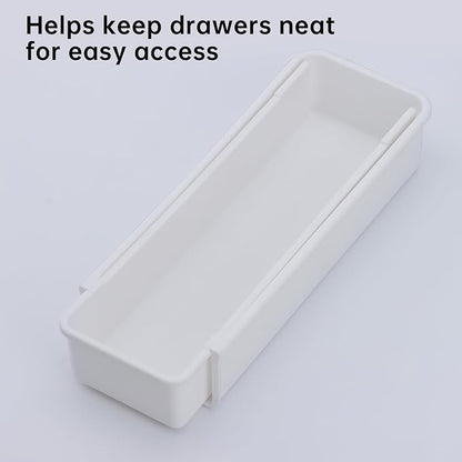 UXIETIN Expandable Straw Organizer Drawer for Cabinet,Reusable Extra Long Straw Drawer Organizer Fits for 60oz Stanley Long Straw