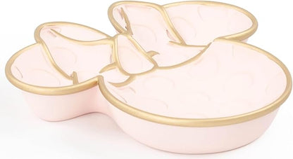 Jay Franco Disney Minnie Mouse Soap Dish - Pink Resin Sponge Holder/Jewelry Dish - Bathroom Décor