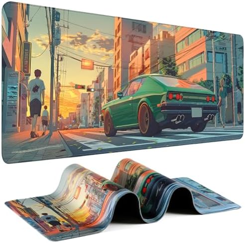 Gaming Mouse Pad - (31.5"×11.8") Sports Car Large Mouse Pads for Desk - Desk Mat for Keyboard and Mouse with Non-Slip Base, Desks Pad Matfor Game/Office & Home by Unknown
