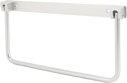 Foldable RV Shoe Rack, Alumiun Alloy Hanging Shoe Storage Shelf for Motorhome Yacht, Wall Mounted Shoe Organizer for RV with Installation Screws, Fitment for RV, Travel Trailer,