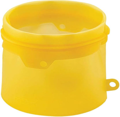 Cogit Silicone Bag for Cooking, Yellow, Large, Washable, Repeated Water Bath, Microwave Heating, Heat Resistant, Refrigerator, Freezer, Storage Container, Cook, Kitchen