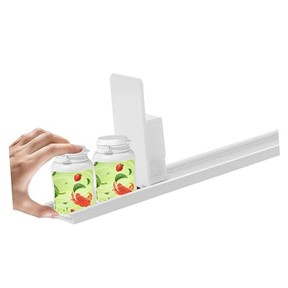3pcs Soda Can Dispenser Fridge Drink Organizer Push Bottle Holder for Retail Store