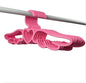 10pcs Cute Pink Angel Wings Heart Shangers Plastic Skirt Hangers Heavy Duty Wardrobe Organizer