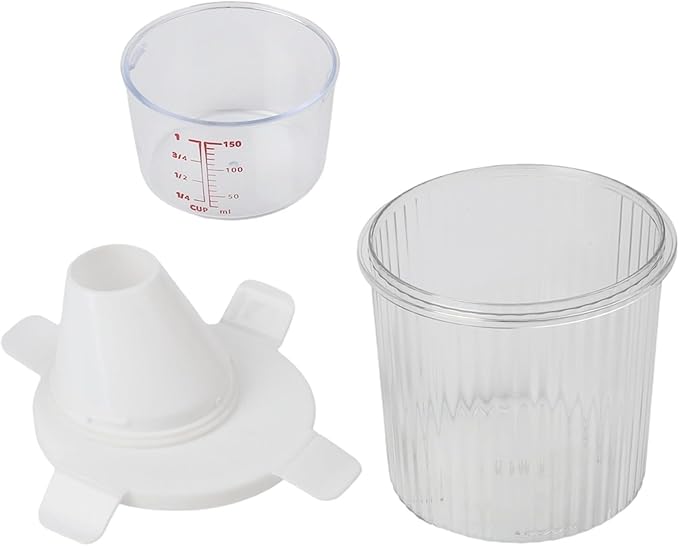 Cereal And Rice Storage Container With Airtight Lid, Pour Spout, And Measuring Cup For Dry Food, Grains Flour Sugar Snacks Pet Food (Small)