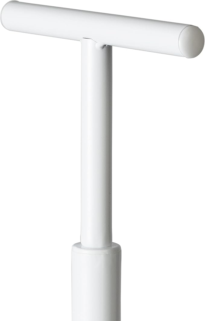 Honey-Can-Do SHO-01197 Shoe Tree with Spinning Handle, White, 4-Tier, 30 lbs
