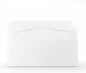 Commercial Toilet Seat Cover Dispenser Wall Mount, White Half-Fold Toilet Seat Cover Holder for Bathroom/Restroom