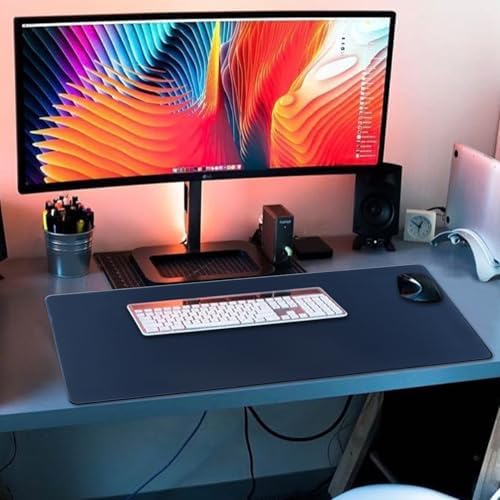 XXL Gaming Mouse Pad 35.4x15.7 Professional Large Mouse Pad & Computer Game Mouse Mat-90x40 Darkblueus - Image 5
