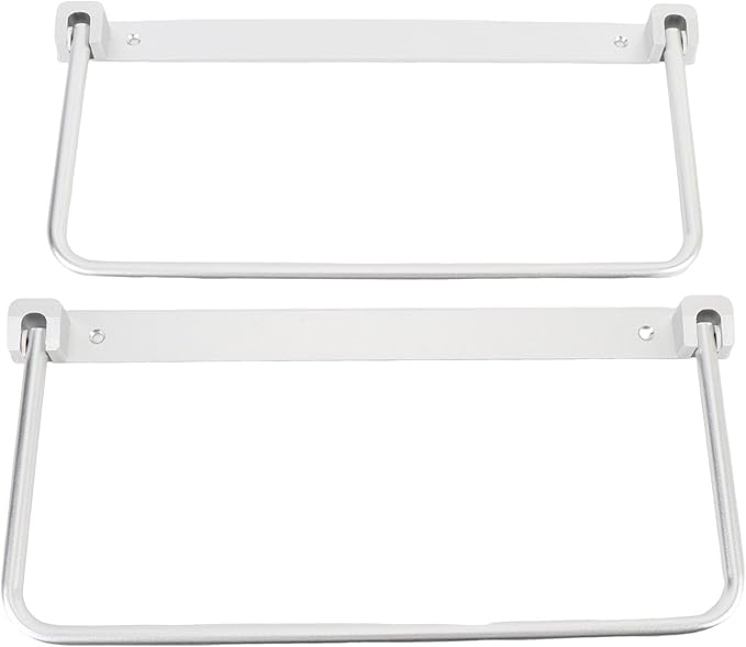 Foldable RV Shoe Rack, Alumiun Alloy Hanging Shoe Storage Shelf for Motorhome Yacht, Wall Mounted Shoe Organizer for RV with Installation Screws, Fitment for RV, Travel Trailer,