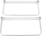 Foldable RV Shoe Rack, Alumiun Alloy Hanging Shoe Storage Shelf for Motorhome Yacht, Wall Mounted Shoe Organizer for RV with Installation Screws, Fitment for RV, Travel Trailer,