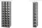 Whitmor Hanging Shoe Shelves Closet Organizer (30 Section) and (8 Section)