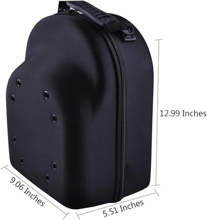 Hat Travel Case, Hat Storage for Baseball Caps, Hat Organizer Box Storage for Cap, Caps Carrier Ball Hat Holder for 6 Caps, Travel Hat Display Carrier Bag