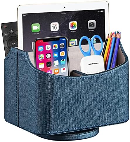 360° Rotatable Remote Control Holder,TV Remote Caddy for Nightstand Table by YAPISHI