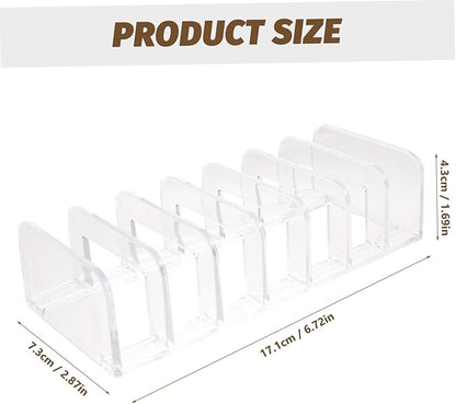 Gatuida Eyeshadow Organizer Divided Lipstick Holder 12 Compartment Makeup Storage Container for Vanity Cosmetic Display Case for Makeup Lovers