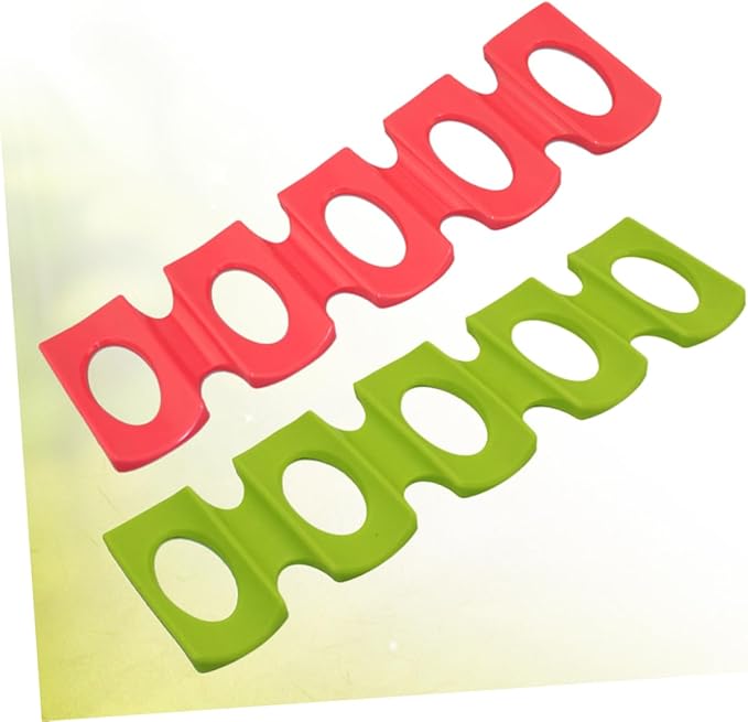 2pcs Beer Mat Can Holder for Refrigerator Silicone Drink Stacking Mat Beverage Storage Rack Fridge Wine Holder