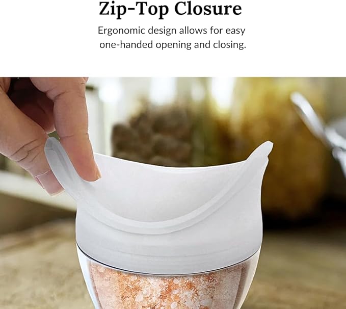 Prepara Zip Top Salt Pig, Clear