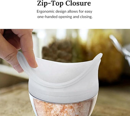 Prepara Zip Top Salt Pig, Clear