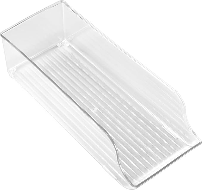 Clear Transparent Universal Refrigerator Storage Bin for Soda Cans