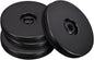 MECCANIXITY 3inch Rotating Swivel Stand with Steel Ball Bearings Lazy Susan Base Turntable for Kitchen Corner Cabinets, Black Pack of 4
