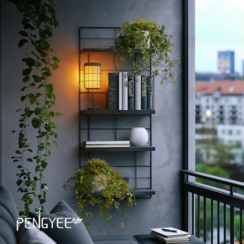 3 Packs 13" Fake Hanging Plants with White Pots for Wall Decor - Image 6