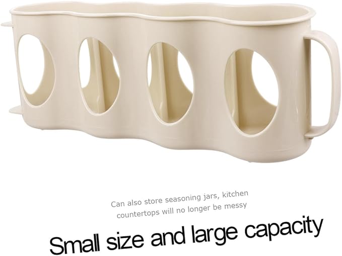 Unomor 4 Section Hand Pull Type can Organizer for Refrigerator Beverage can Storage Box Plastic Fridge Accessories Soda Organizer Kitchen Countertop Storage