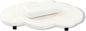 Water Absorbing Stone Tray Cute Cloud Shape, Instant Drying Sink Diatomite Coasters for Bathroom & Kitchen Counter Organizers, Dish Soap Dispenser Sponge Holder, 8 * 4inch, 1 Pcs (White)
