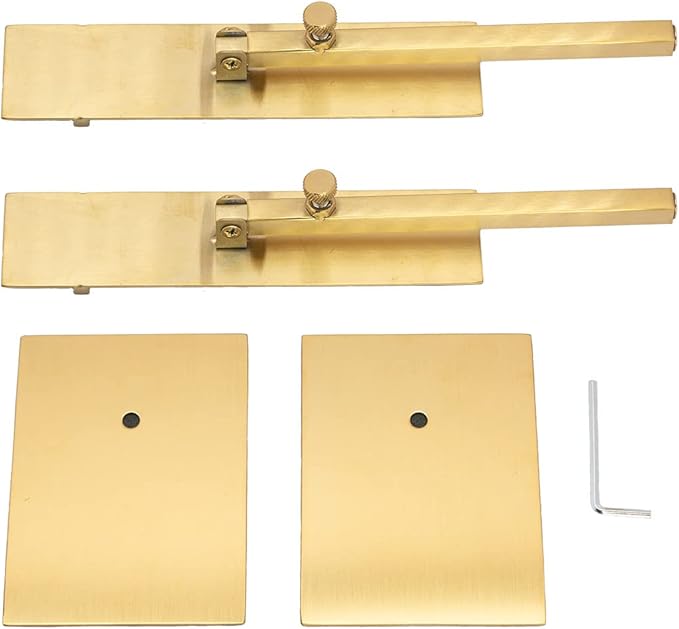 Shoe Display Stand Golden, Risers Stand Countertop Adjustable Shoe Rack Retail Supplies Stainless Steel Shoe Display, 2 Sets of Shoe Rack (Style2, Golden)