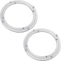 2 Pack 10 Inch Aluminium Alloy Turntable Bearing, Heavy Duty Swivel Turntables Lazy Susan for Round Dining Table, 10" Smooth Swivel Turntable for Lazy Susan Dining Table