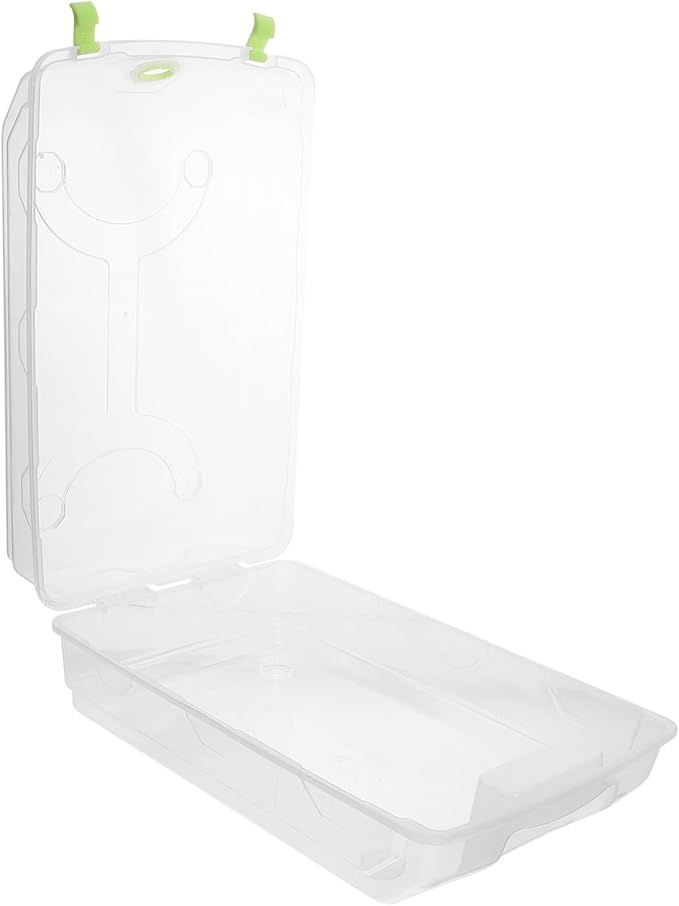 Shoe Storage Box 22x13x37cm Stackable Plastic Shoe Organizer Lid for Sneakers and Boots for Closet and Home Use