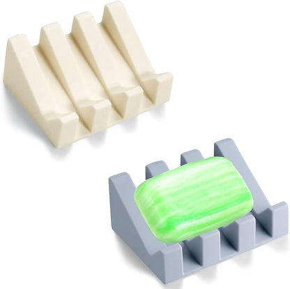 Soap Dish, Bar Soap Holder for Shower for Bathroom, Kitchen, Bathtub, Easy to Clean, Keep Soap Dry, Extend Soap Life